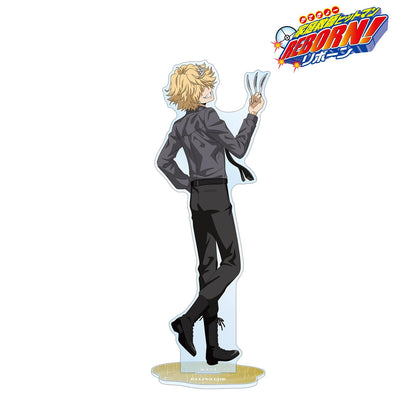 《家庭教師HITMAN REBORN!》（家庭教師HITMAN REBORN!） 第二次元系列 ベルフェゴール 特大亞克力立牌 10年後 戰う背中×雨ver.