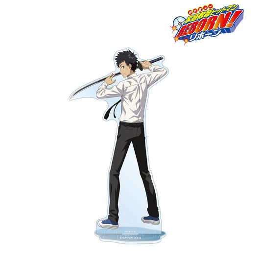 家庭教師HITMAN REBORN!（家庭教師REBORN） 新繪系列 山本武 特大亞克力立牌 戰鬥背影×雨ver.