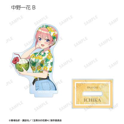 《五等分的新娘》 原創繪製夏威夷衫款系列 盒裝亞克力立牌 完整套裝（10包入）