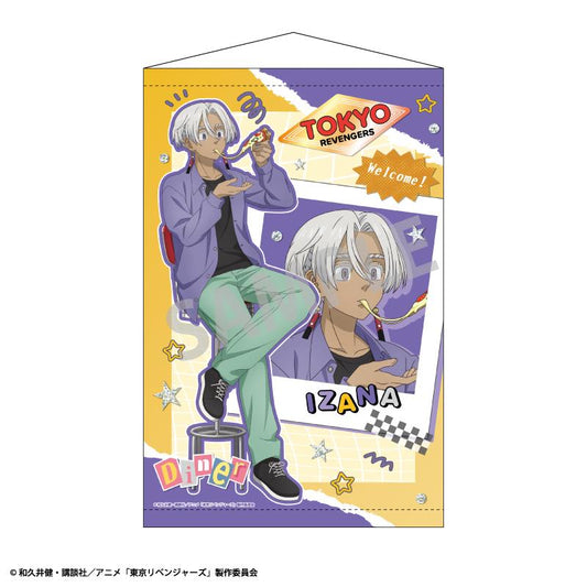 東京リベンジャーズ（東京復仇者） 黒川イザナ B2掛軸 Welcome diner