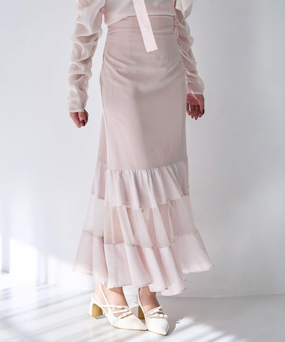 Seemi 異材質美人魚半身裙