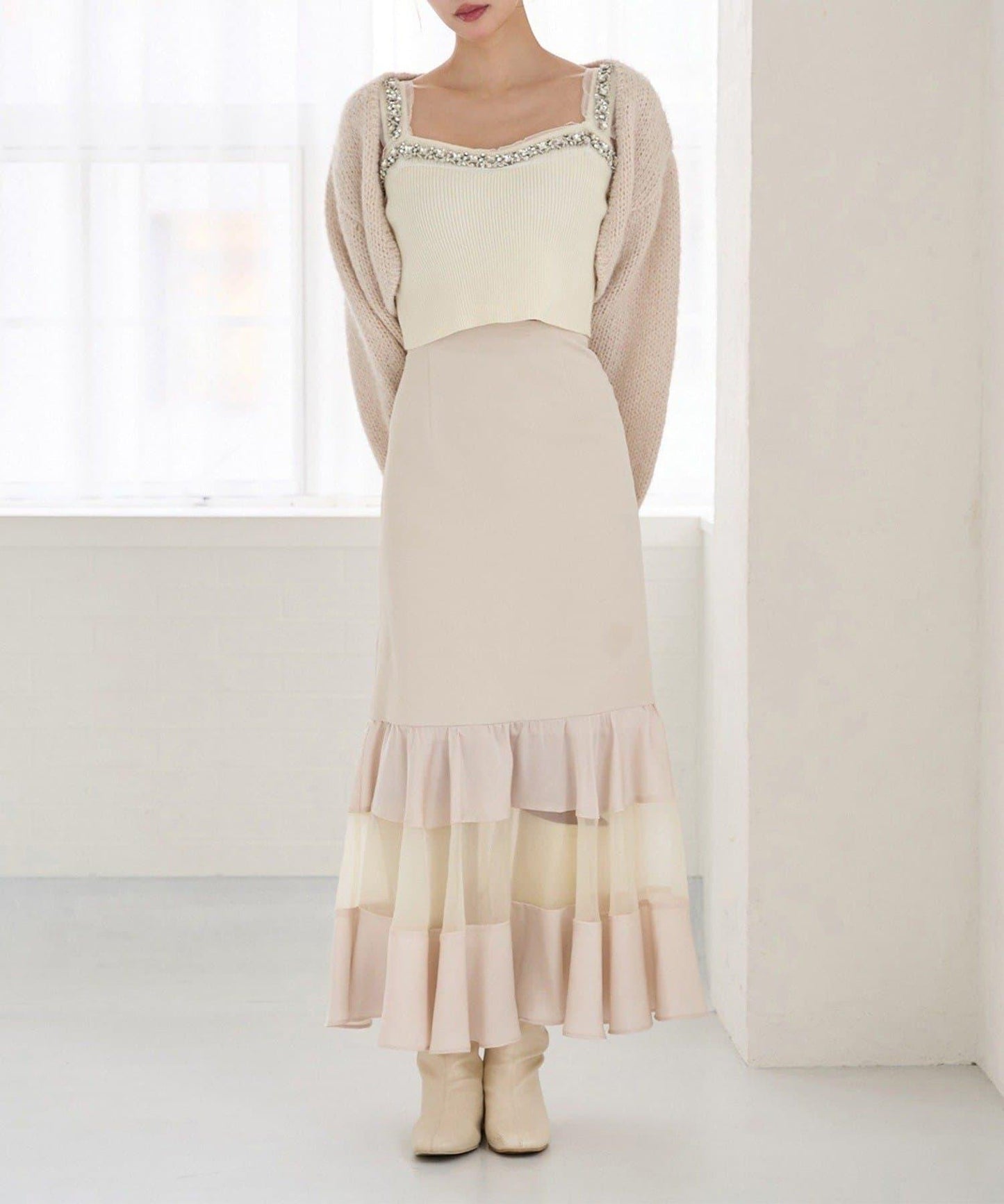 Seemi 異材質美人魚半身裙