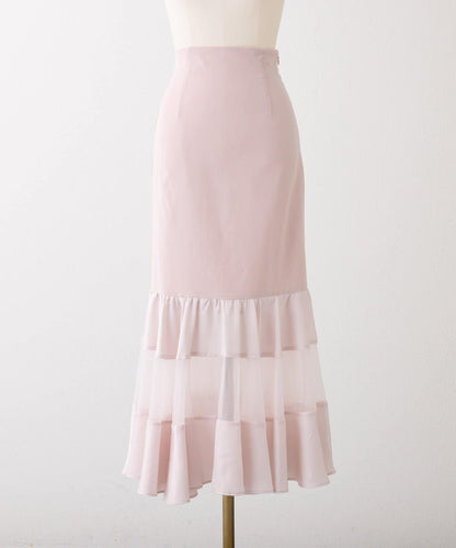 Seemi 異材質美人魚半身裙