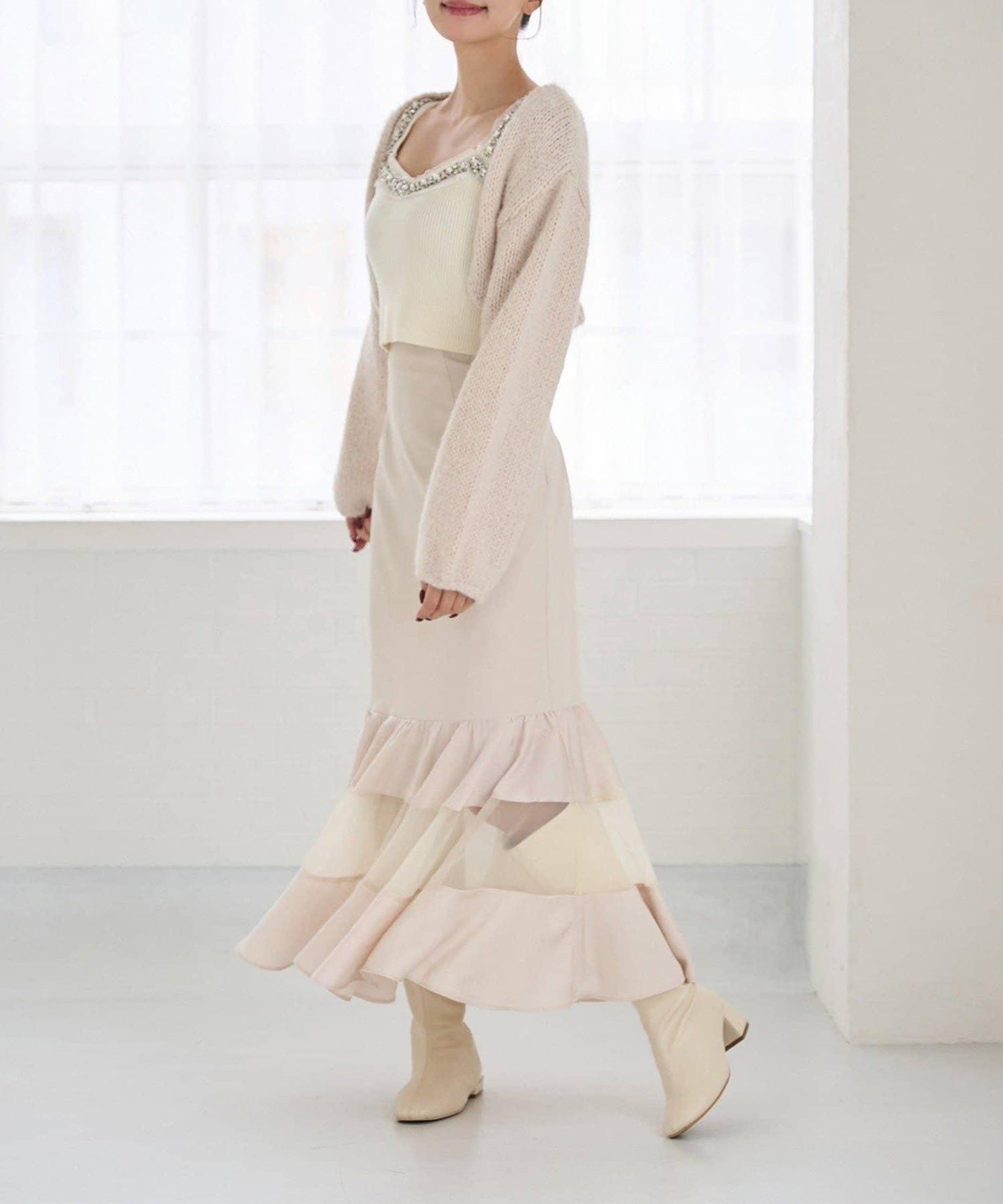 Seemi 異材質美人魚半身裙