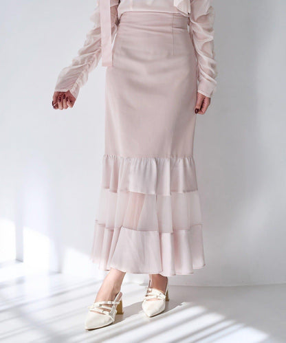 Seemi 異材質美人魚半身裙