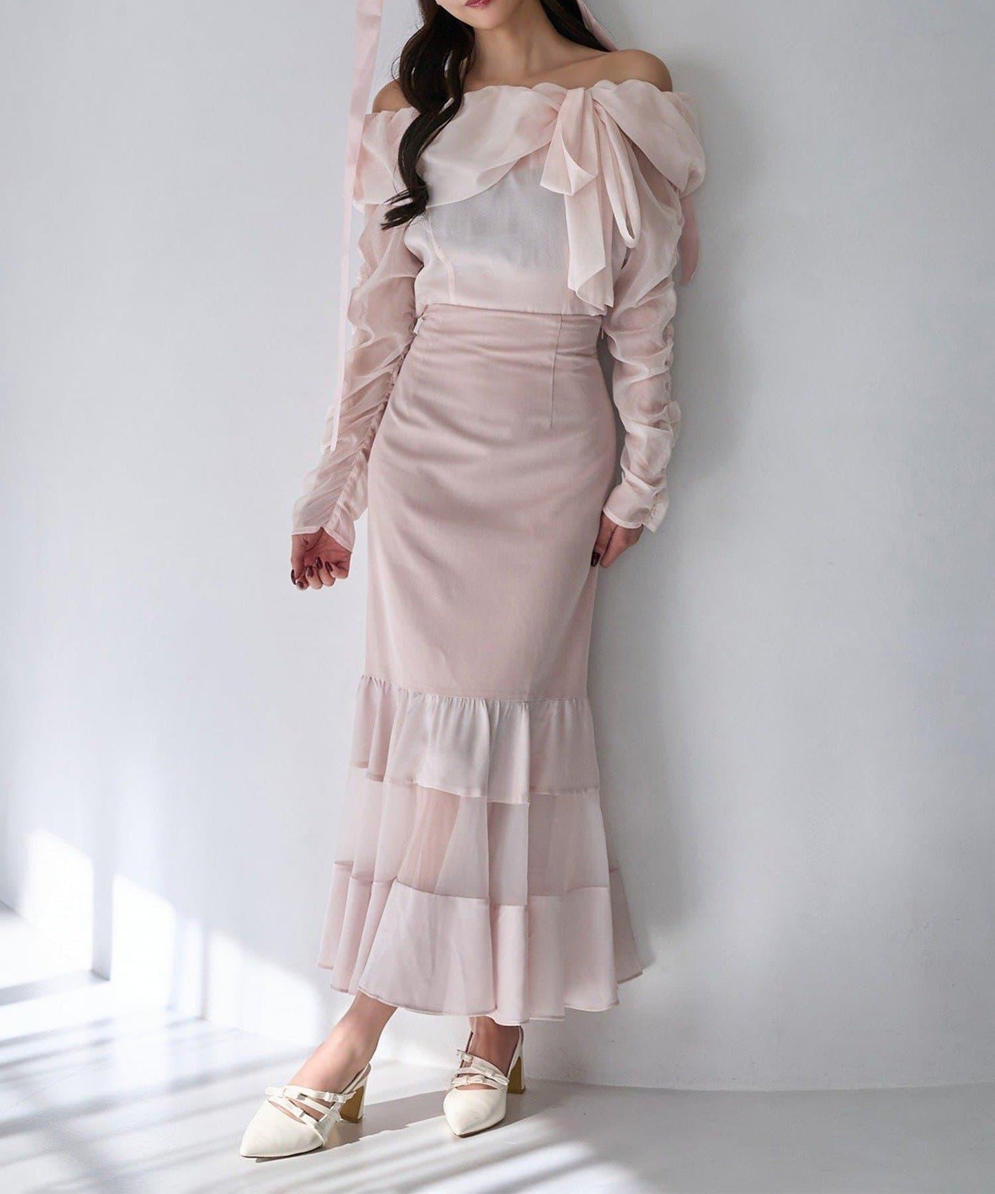 Seemi 異材質美人魚半身裙