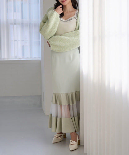 Seemi 異材質美人魚半身裙