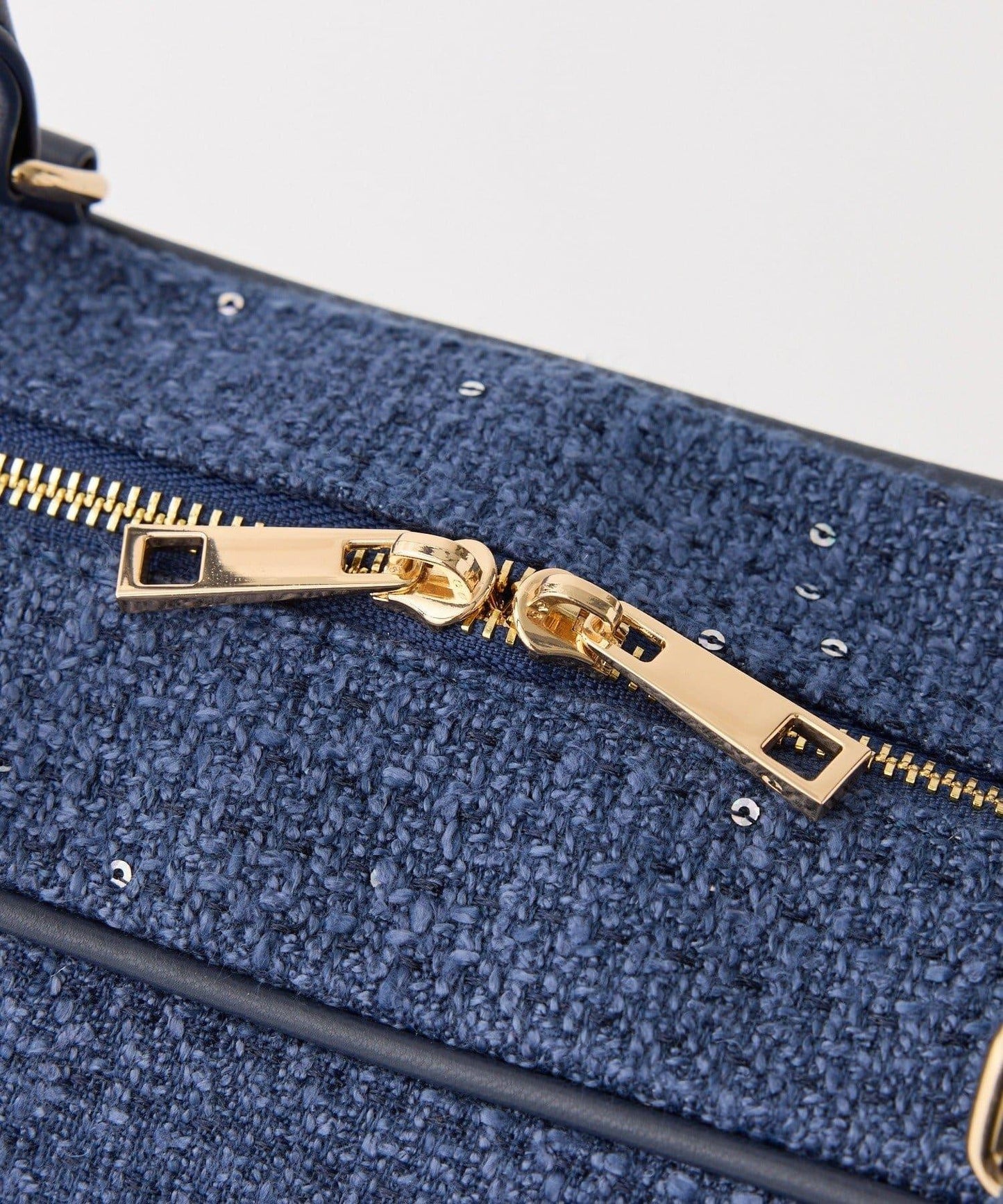 Seemi 粗花呢方形波士頓包