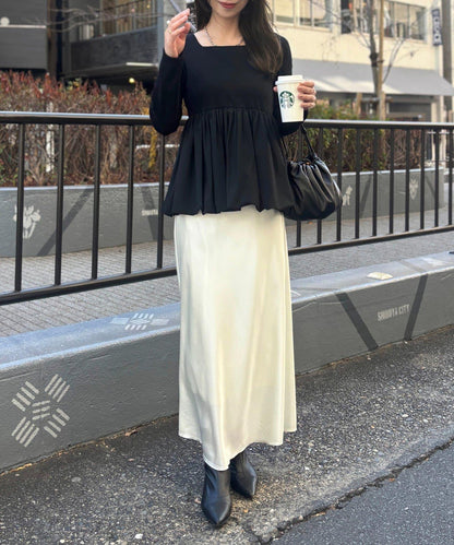 Yurie企畫 前後兩穿 下襬氣球款 套頭上衣