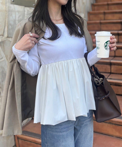 Yurie企畫 前後兩穿 下襬氣球款 套頭上衣