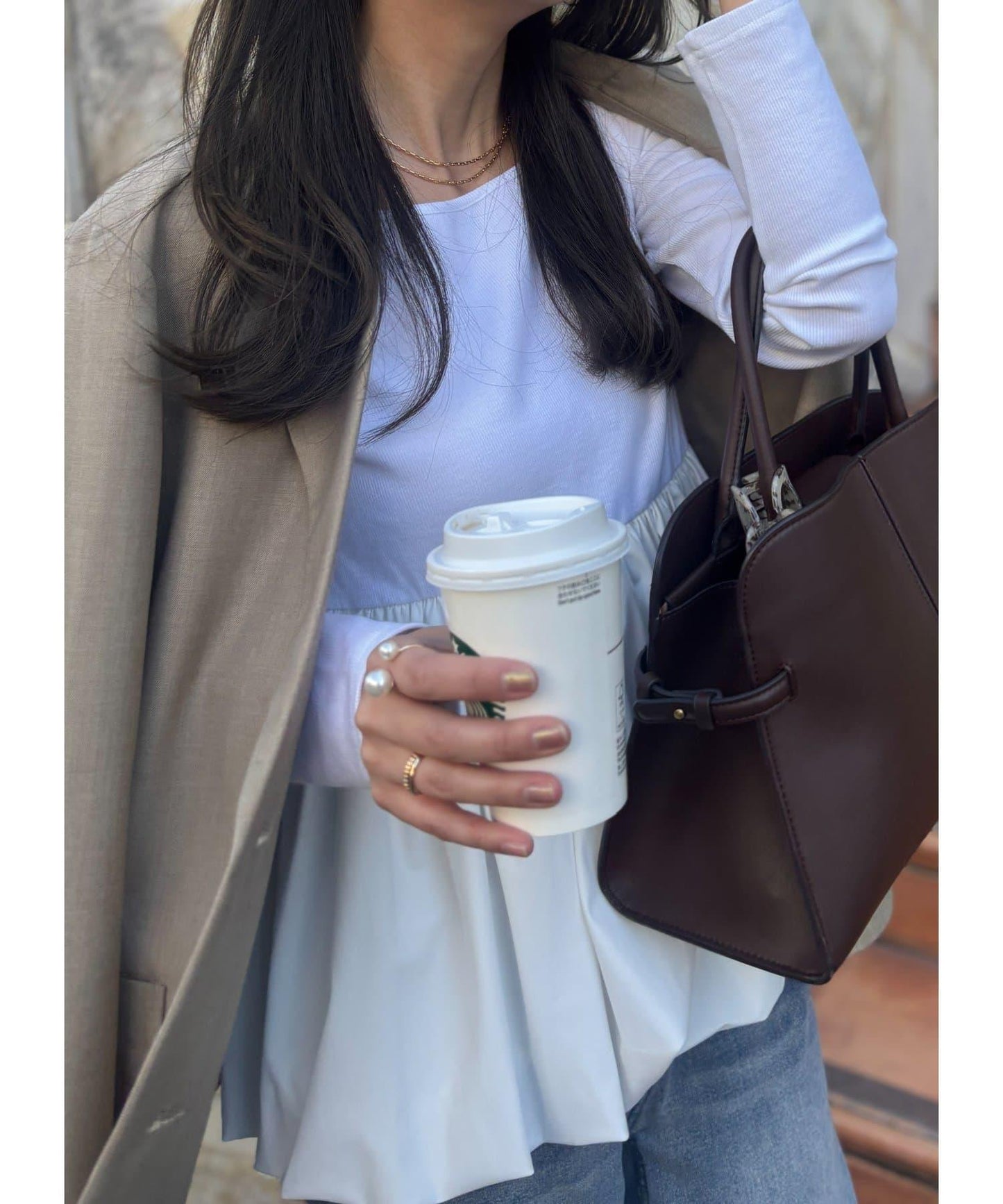 Yurie企畫 前後兩穿 下襬氣球款 套頭上衣