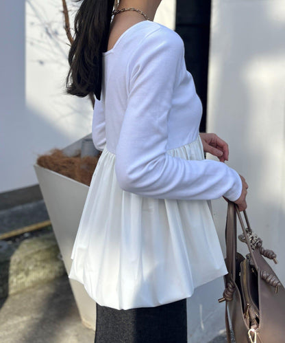 Yurie企畫 前後兩穿 下襬氣球款 套頭上衣