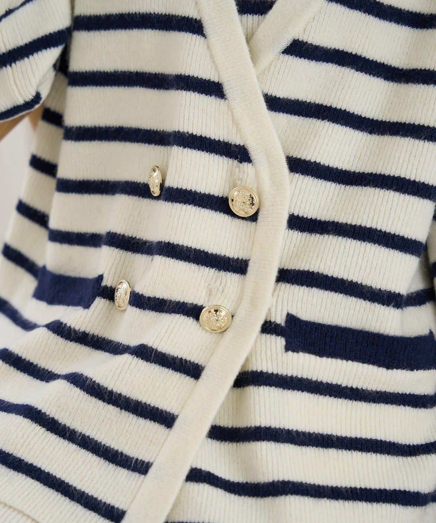 Seemi 條紋針織連衣裙 兩件套