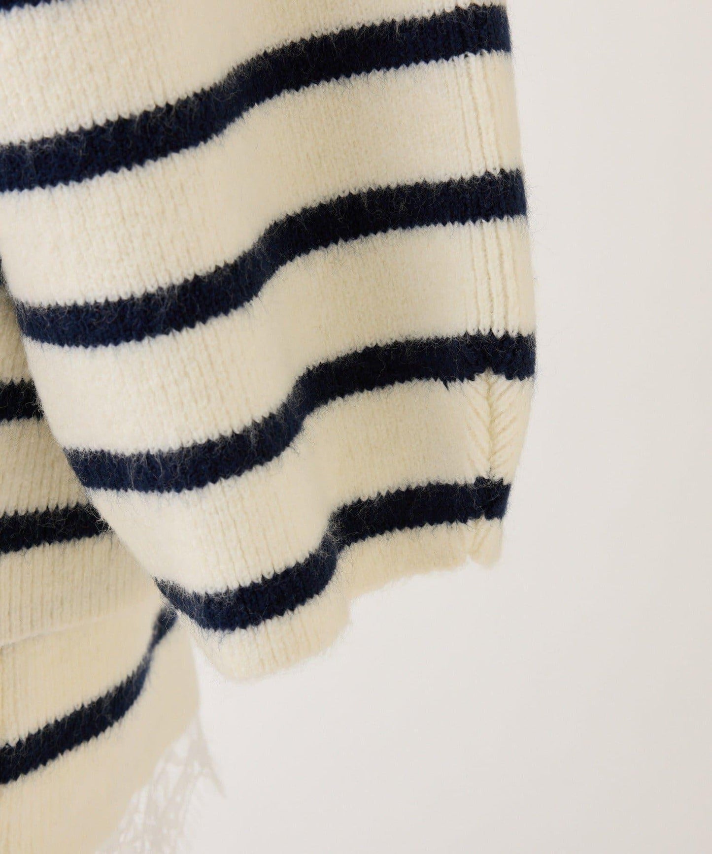 Seemi 條紋針織連衣裙 兩件套