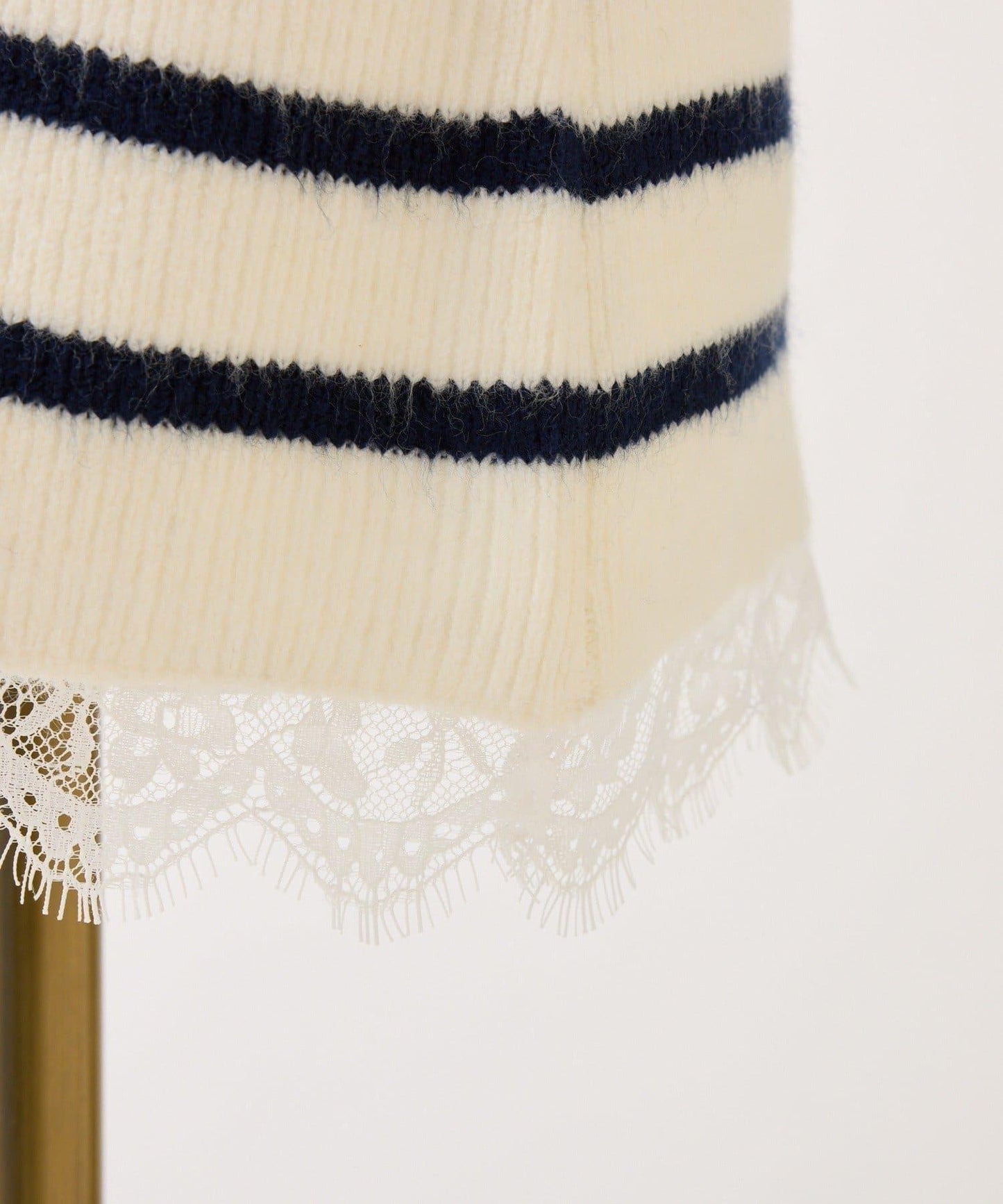 Seemi 條紋針織連衣裙 兩件套