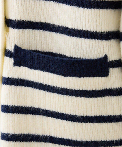 Seemi 條紋針織連衣裙 兩件套