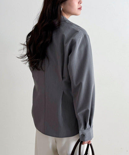 西裝風襯衫