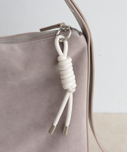 仿麂皮軟方形單肩包