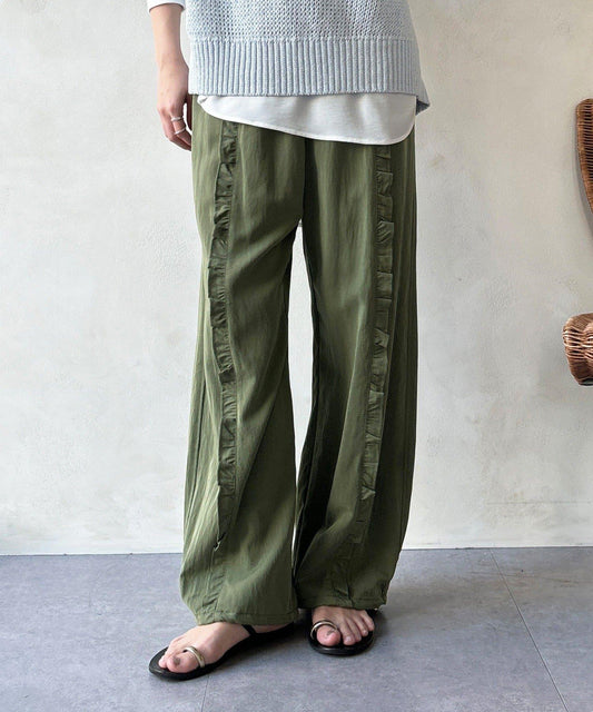 荷葉邊裝飾褲子（網絡）