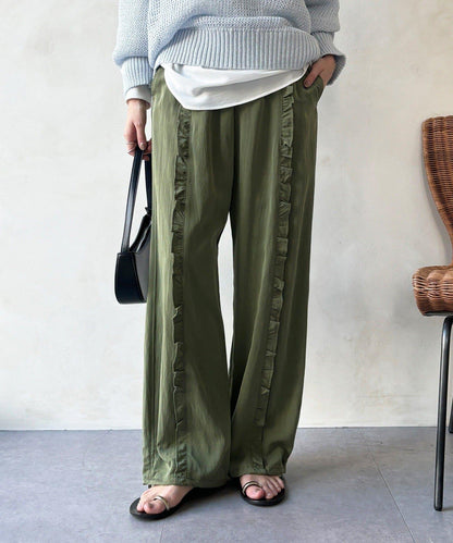 荷葉邊裝飾褲子（網絡）