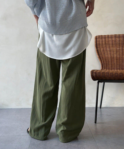 荷葉邊裝飾褲子（網絡）