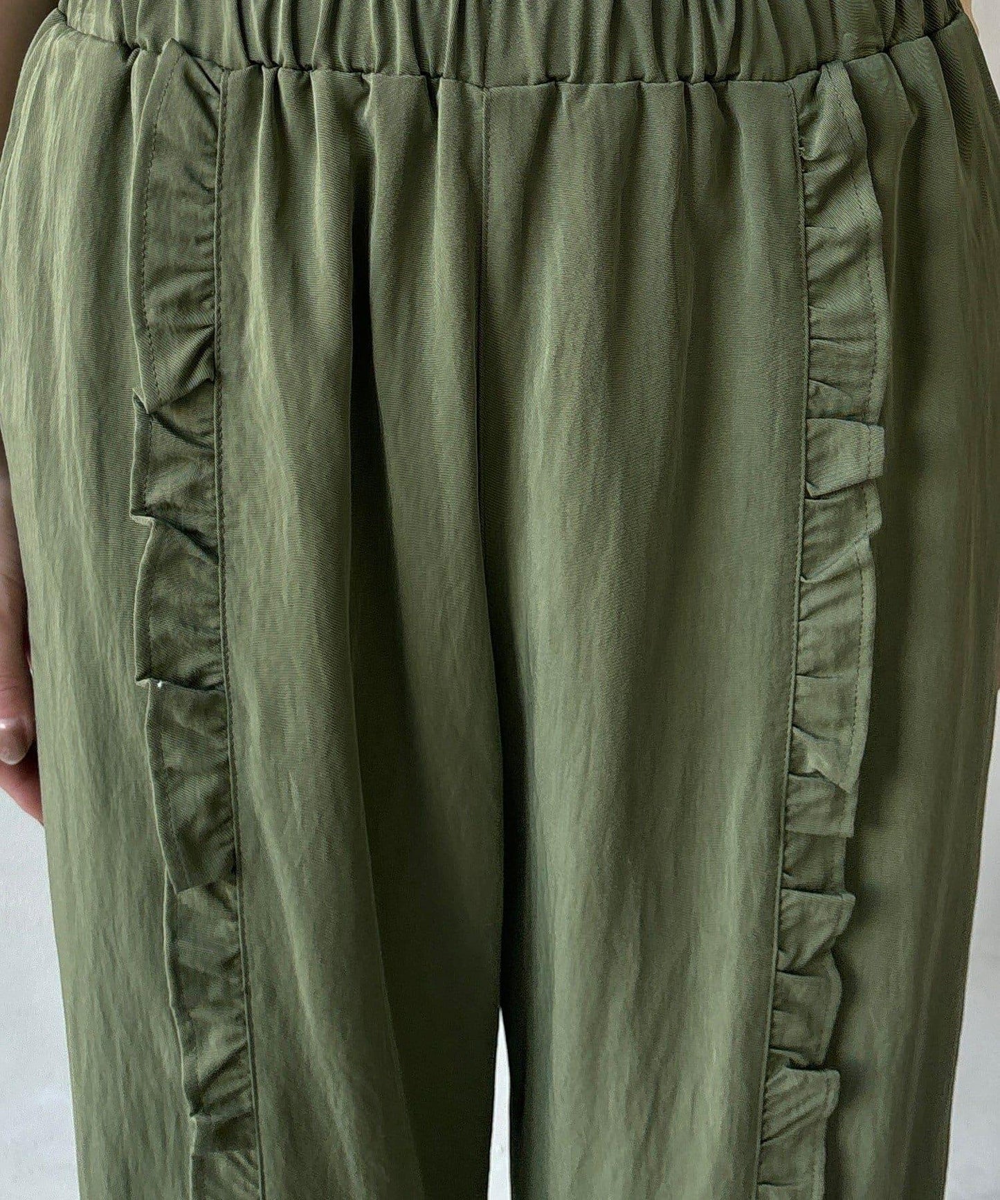 荷葉邊裝飾褲子（網絡）