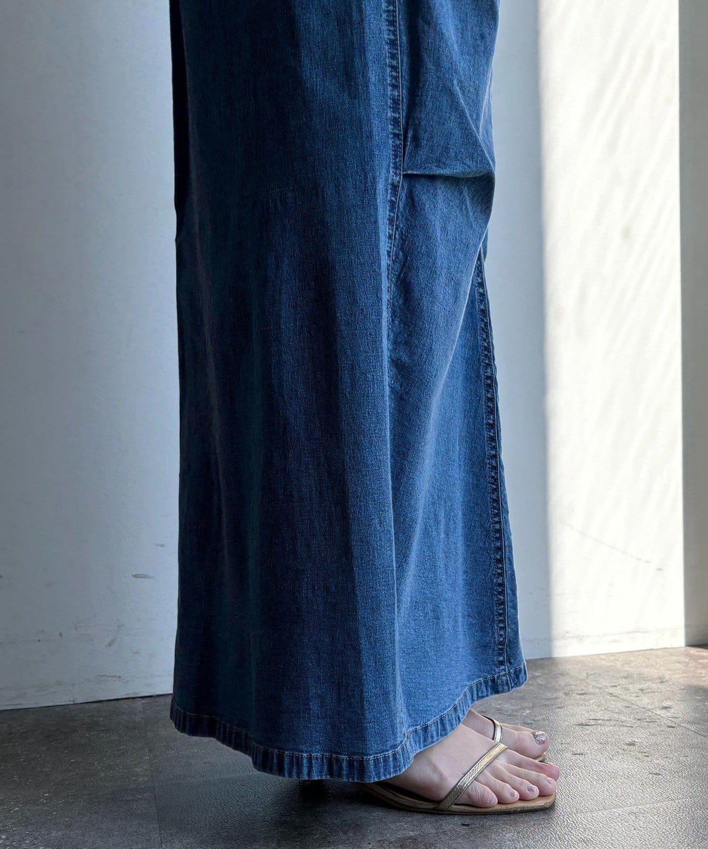 輕磅緊身彈力牛仔半身裙