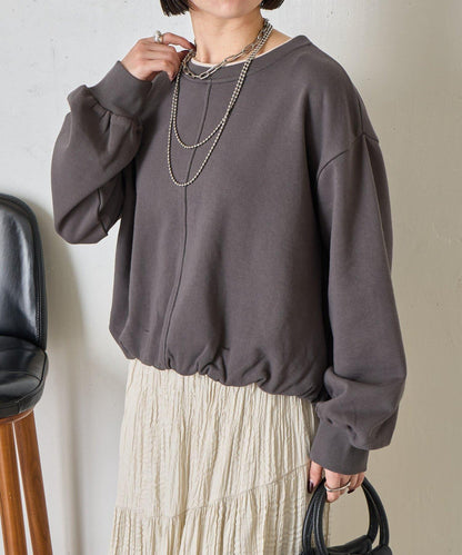 下襬氣球設計套頭上衣