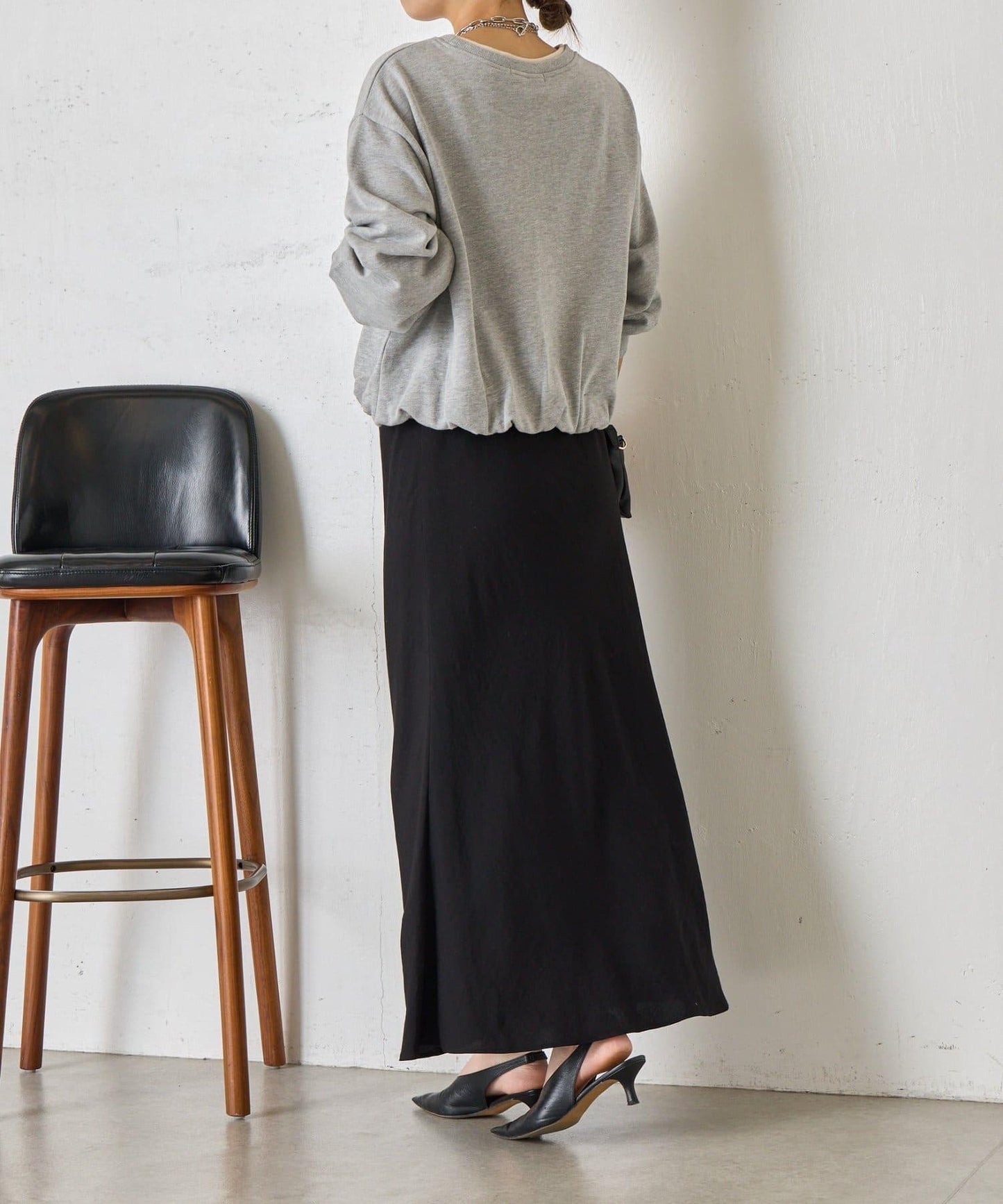 下襬氣球設計套頭上衣