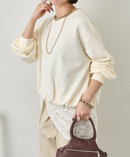 下襬氣球設計套頭上衣