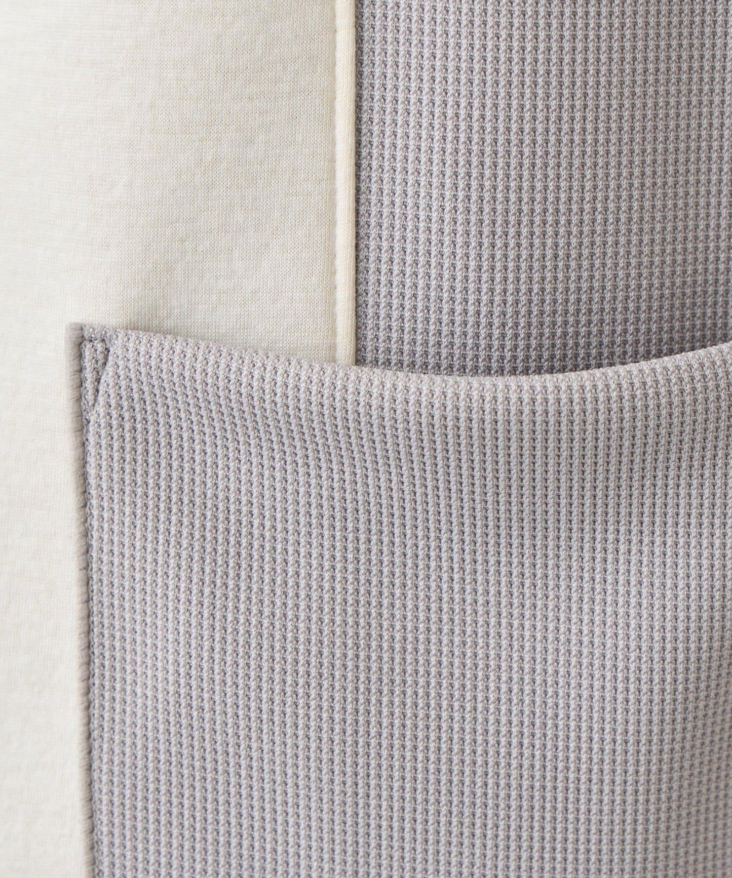 條形紐扣 華夫格 馬甲