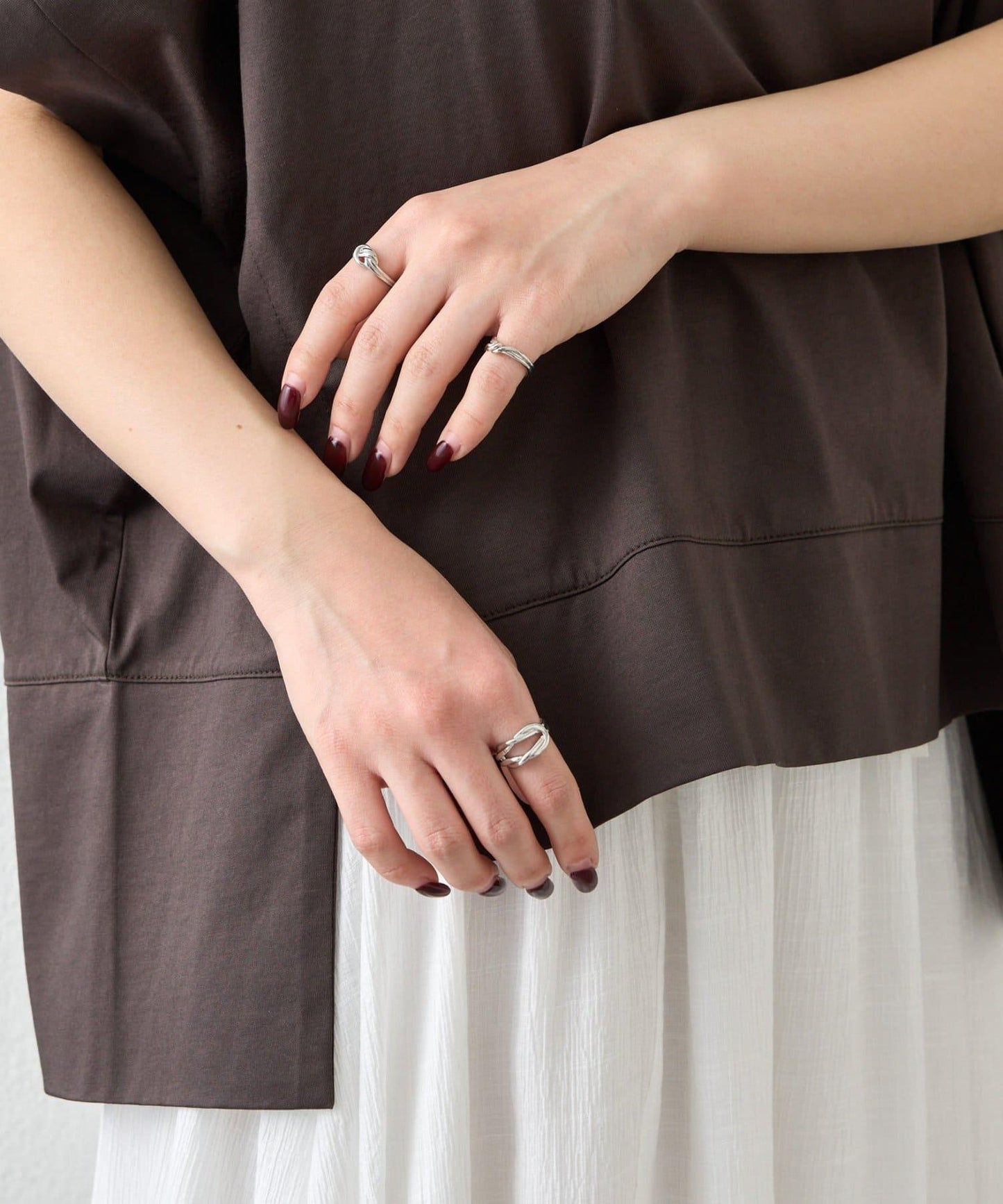 環形線條造型戒指