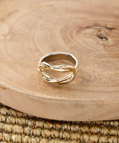 環形線條造型戒指