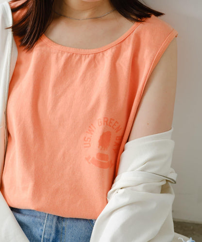 Kastane 日曬褪色LOGO 背心