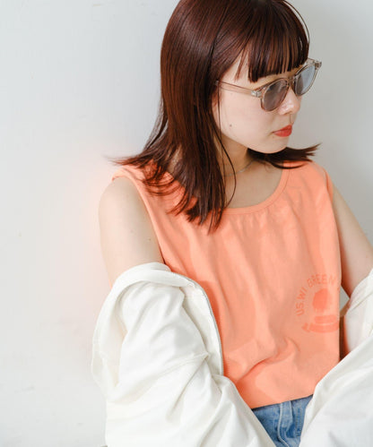 Kastane 日曬褪色LOGO 背心