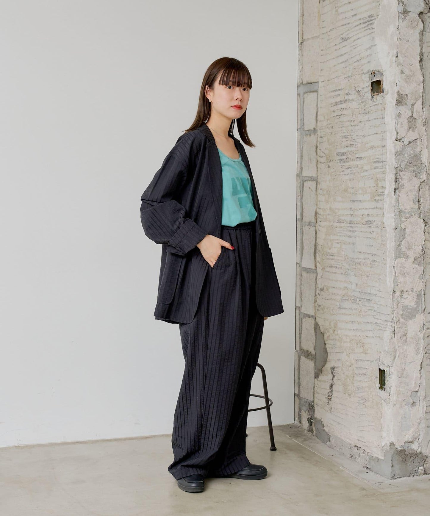 Kastane 日曬褪色LOGO 背心