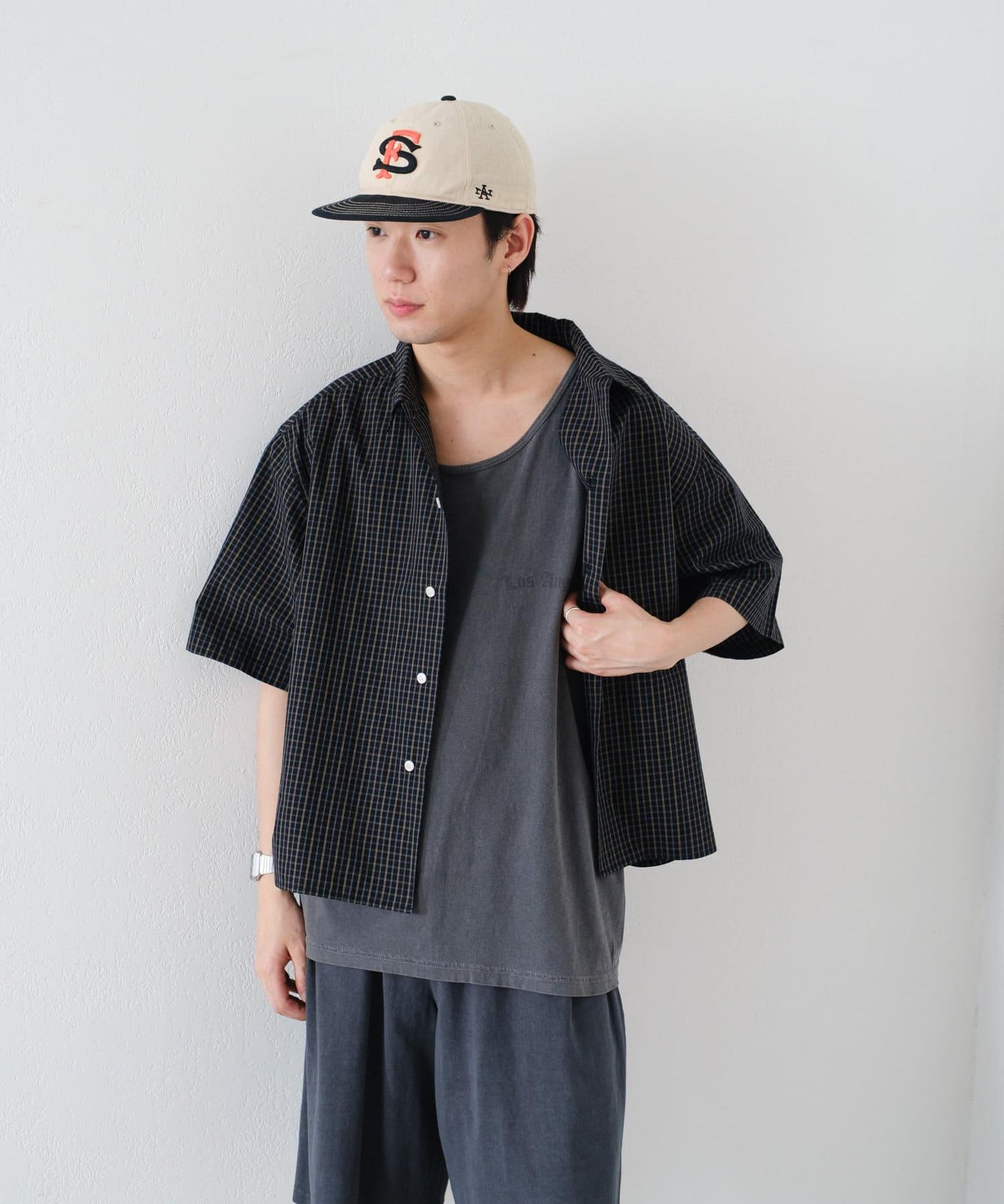 Kastane 日曬褪色LOGO 背心