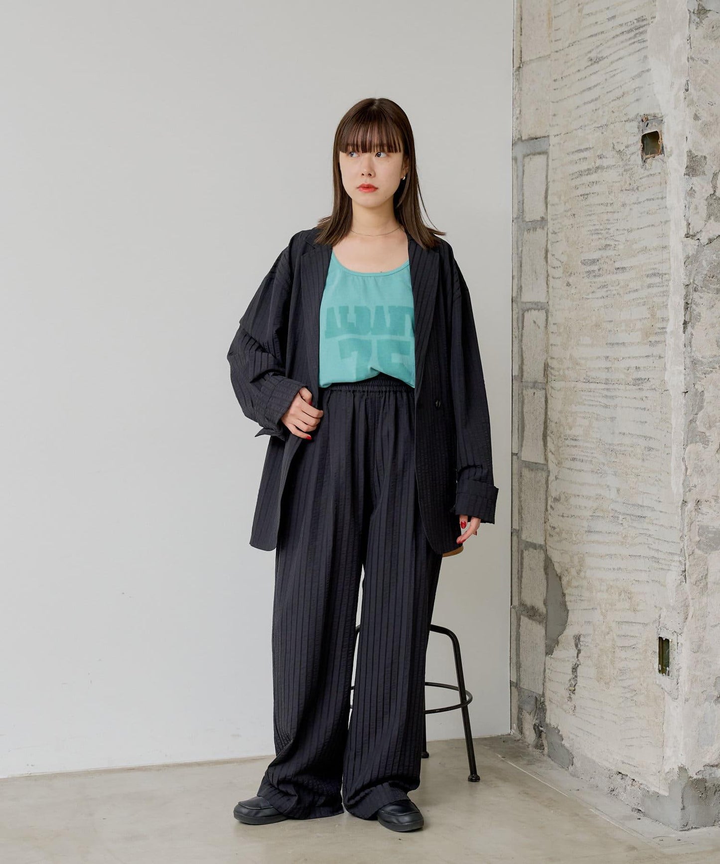 Kastane 日曬褪色LOGO 背心