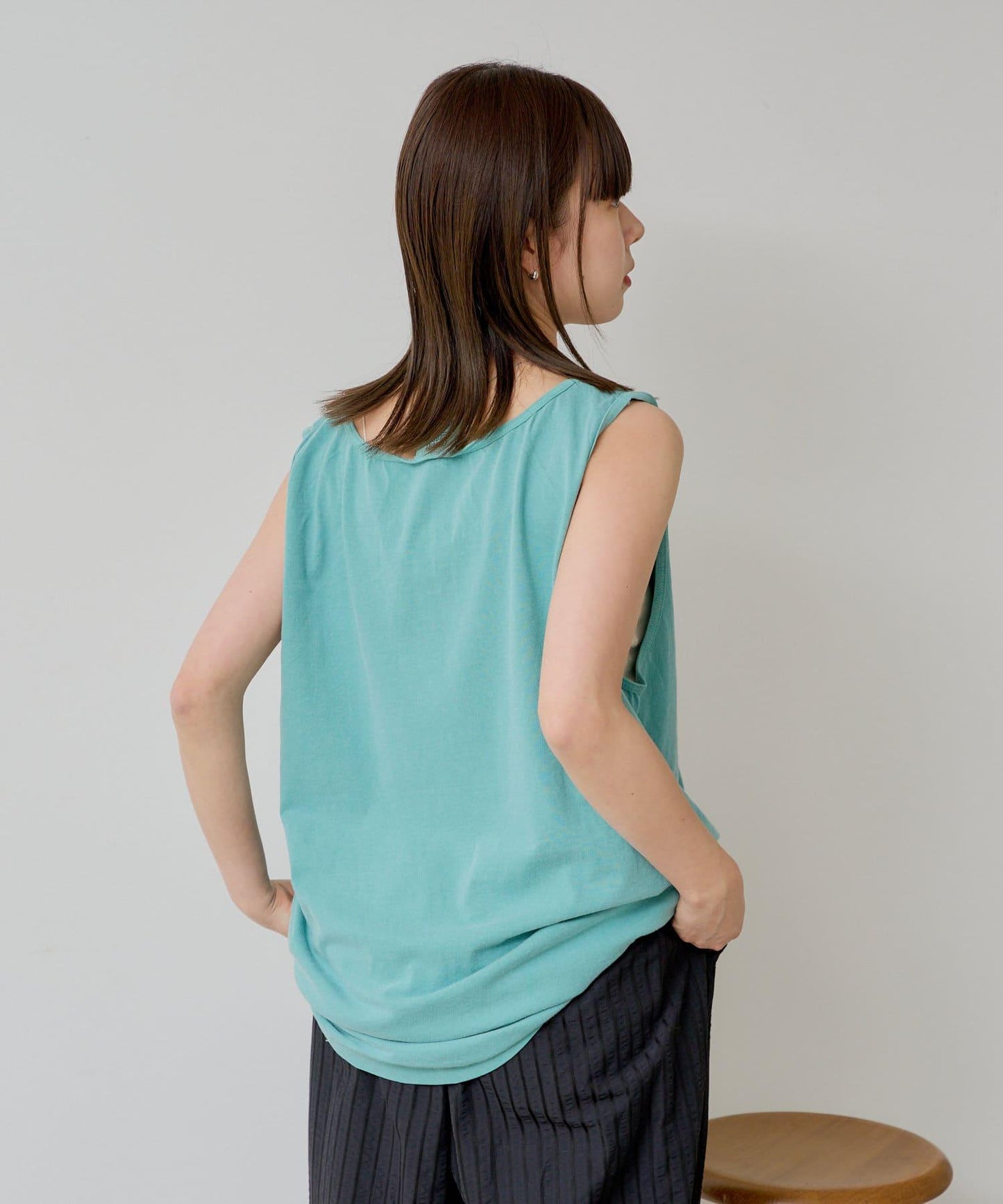 Kastane 日曬褪色LOGO 背心