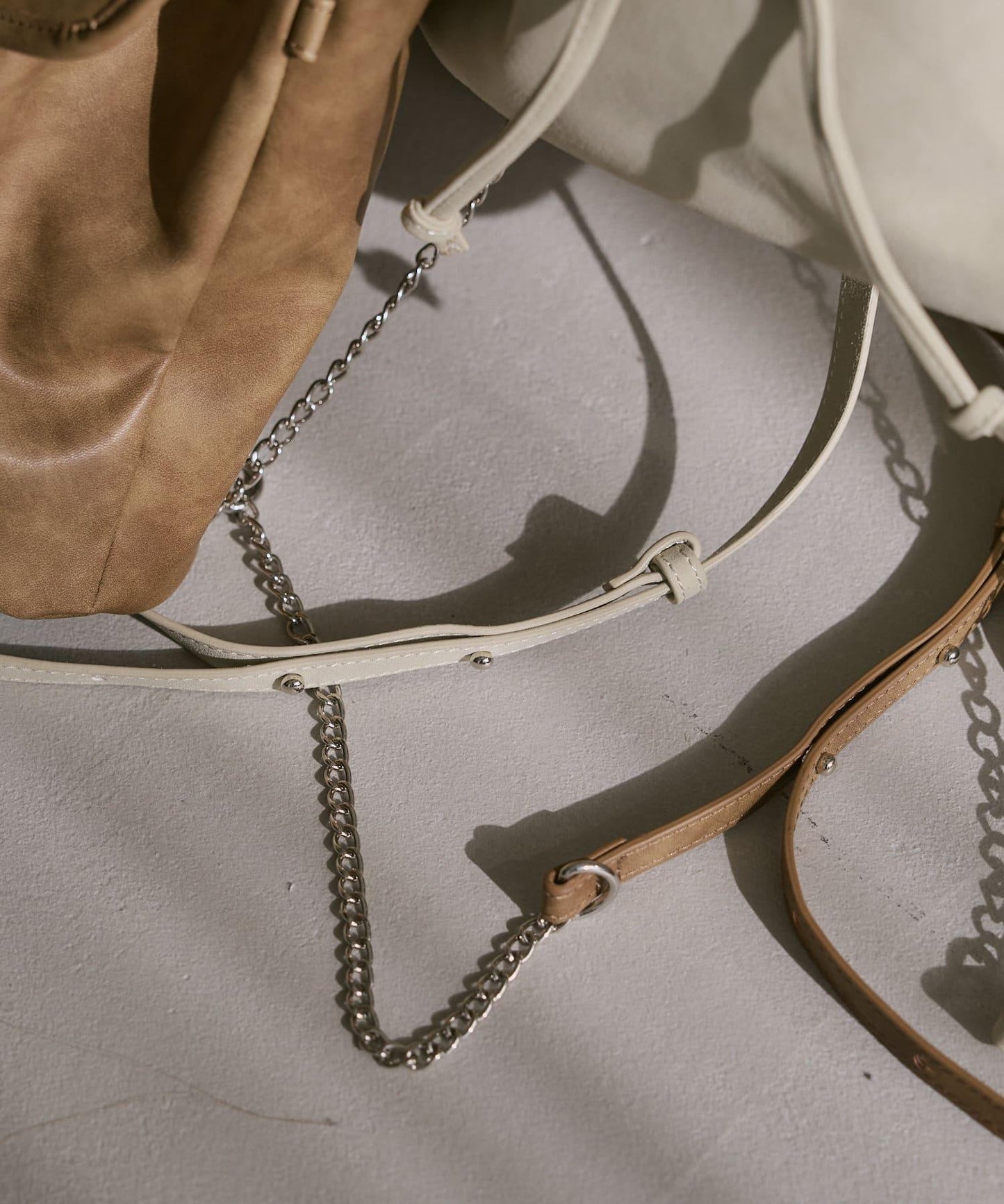 Kastane 迷你皮質雙肩包