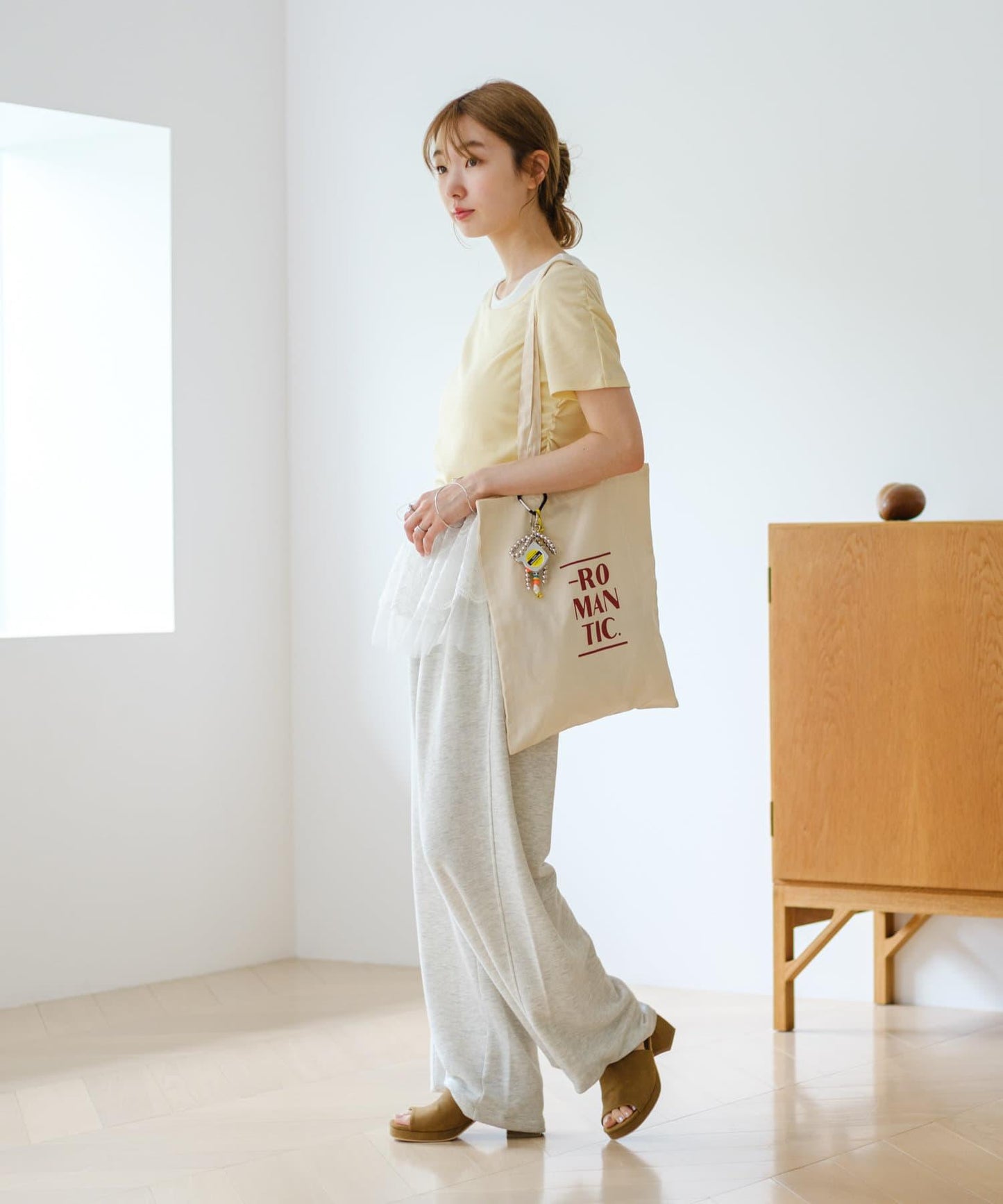 羅紋疊穿設計 TEE上衣