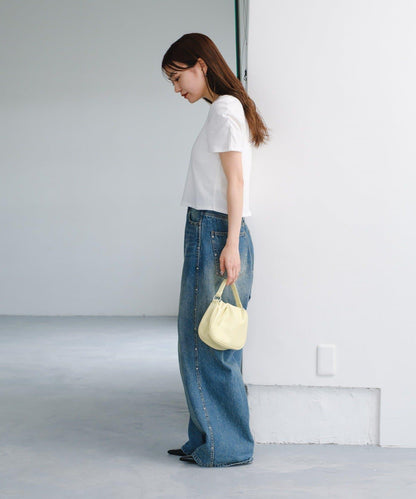 羅紋疊穿設計 TEE上衣