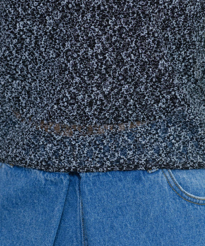 蕾絲花朵印花 TEE T恤