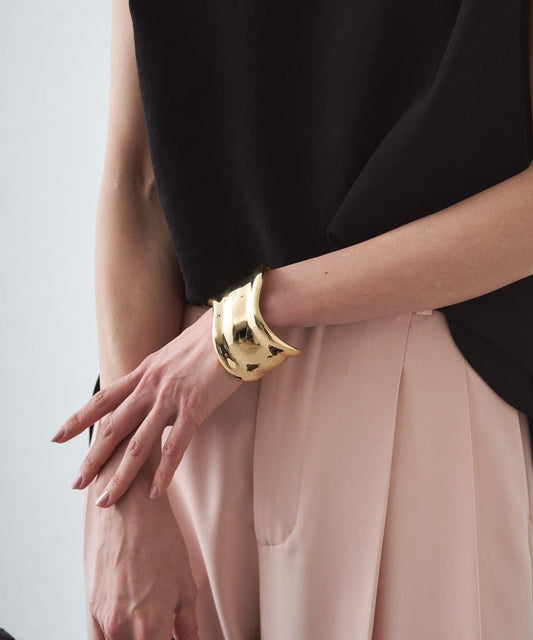 GALENA/ガレナ 寬版波浪手鐲