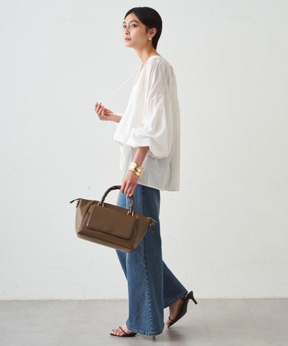 INDIA 開領蕾絲襯衫