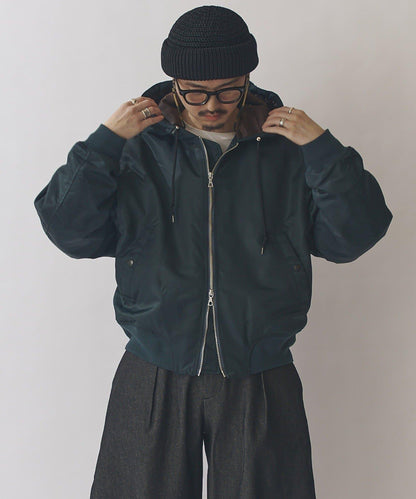 連帽飛行員夾克外套