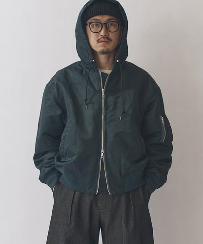 連帽飛行員夾克外套