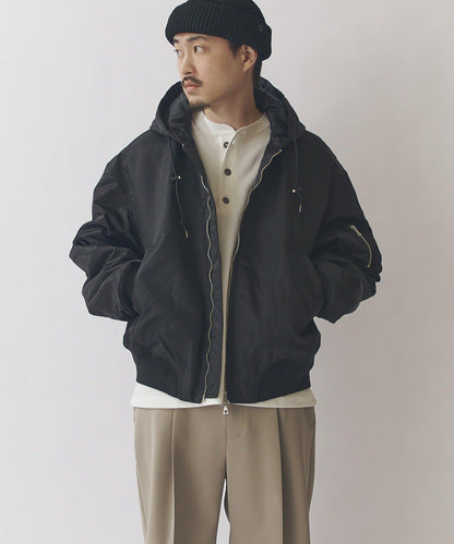 連帽飛行員夾克外套