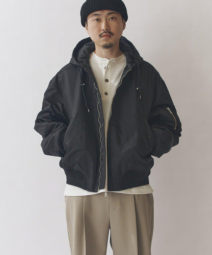 連帽飛行員夾克外套