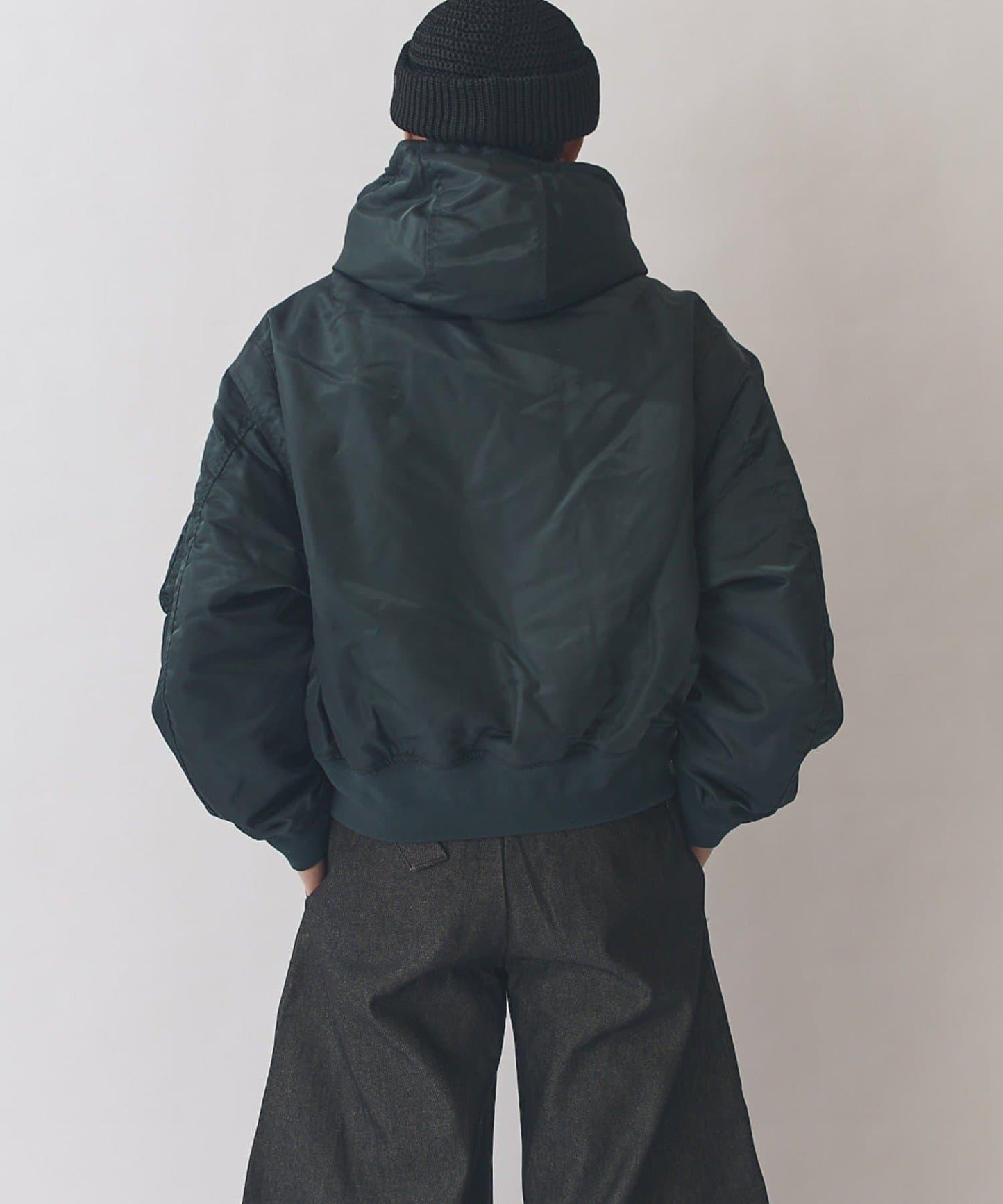 連帽飛行員夾克外套